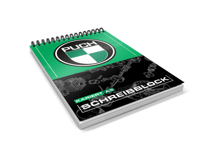 Notebook Puch spiral A5 (210x148mm) squared with 50 sheets