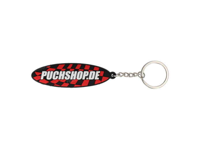 Schlüsselanhänger Gummi Puchshop.de Logo