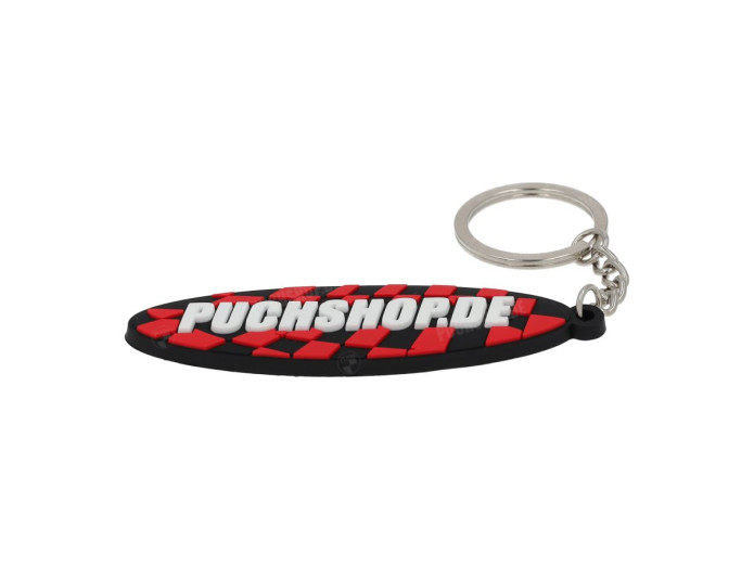 Schlüsselanhänger Gummi Puchshop.de Logo