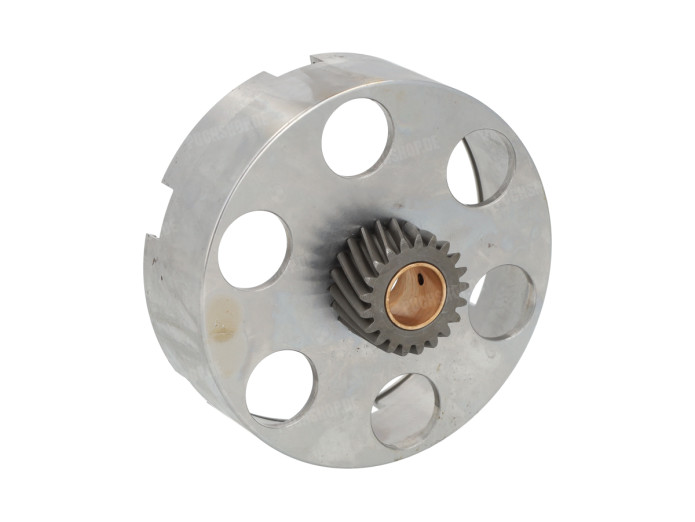 Koppelingshuis Puch Maxi E50 aanloop 21 t racing MBR schuin