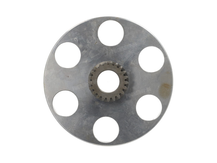 Koppelingshuis Puch Maxi E50 aanloop 21 t racing MBR schuin