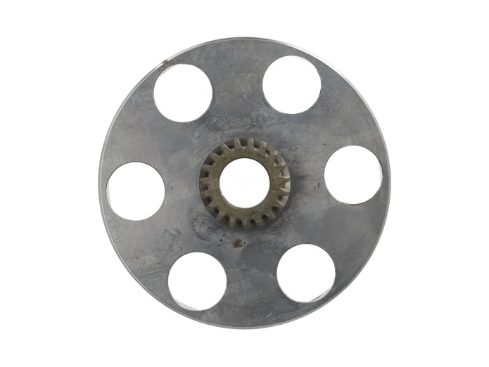 Clutch bell Puch Maxi E50 pedal start 19 t racing straight cut