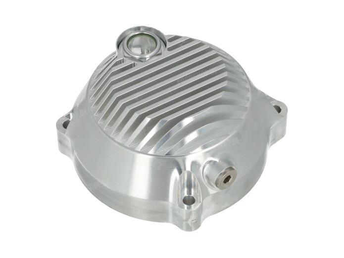 Kupplungsdeckel Puch Maxi S / N E50 Aluminium CNC mit Kühlrippen für Seilzugstart CLAW
