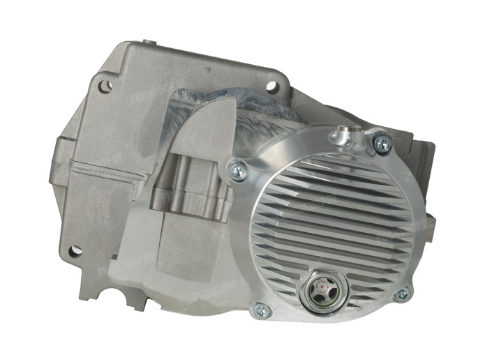 Kupplungsdeckel Puch Maxi S / N E50 Aluminium CNC mit Kühlrippen für Seilzugstart CLAW