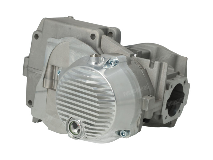 Kupplungsdeckel Puch Maxi S / N E50 Aluminium CNC mit Kühlrippen für Seilzugstart CLAW