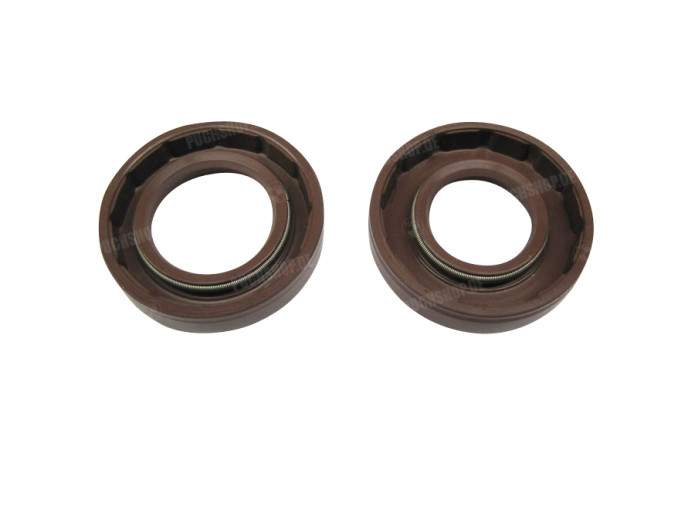 Simmerring Satz Puch ZA50 Kurbelwelle 20x35x7 / 17x35x7 FKM