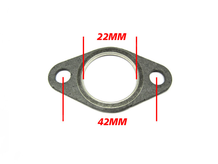 Auspuffdichtung 22mm Ring Puch Maxi X30 MV VS DS Universal
