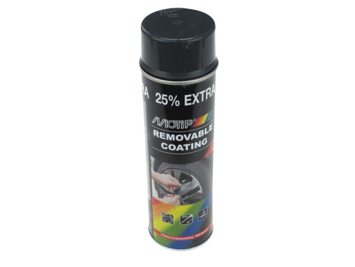 MoTip Sprayplast Schwarz Matt 500ml