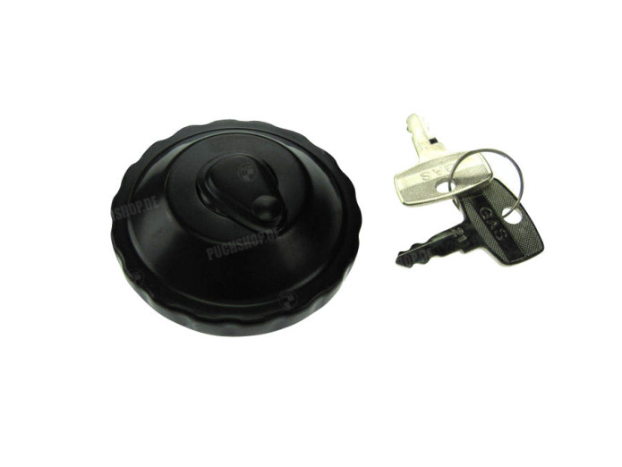 Tankdeckel Bajonett 30mm mit Schloss Schwarz