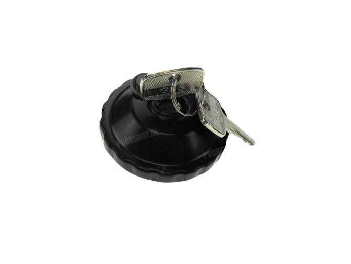 Tankdeckel Bajonett 30mm mit Schloss Schwarz