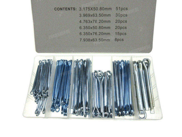Splitpen assortiment set 144-delig