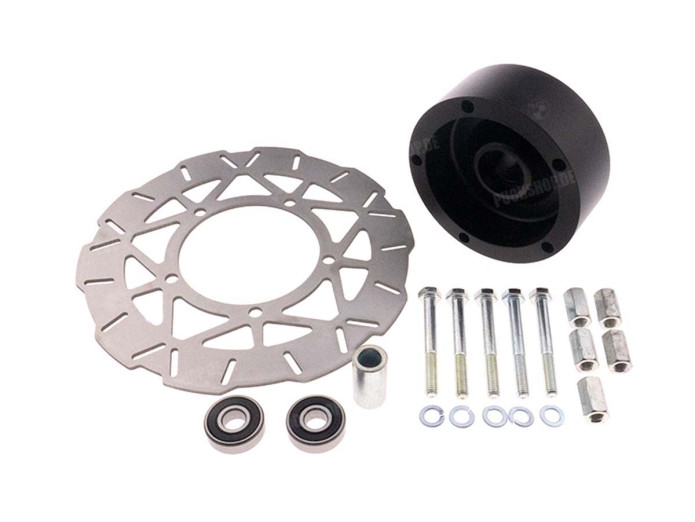 Disc brake Puch Maxi star wheel TRT set front (228mm) new