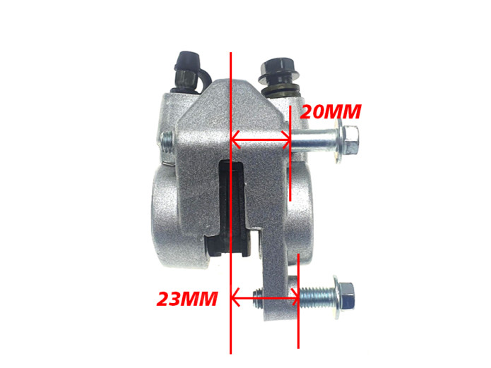 Bremssattel Modell AJP 60mm Universal Silber 