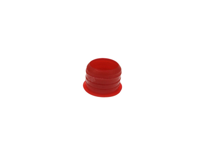 Brake plate cover Puch Maxi red for front 12mm 