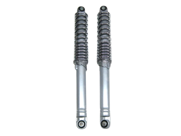 Shock absorber set 360mm IMCA chrome