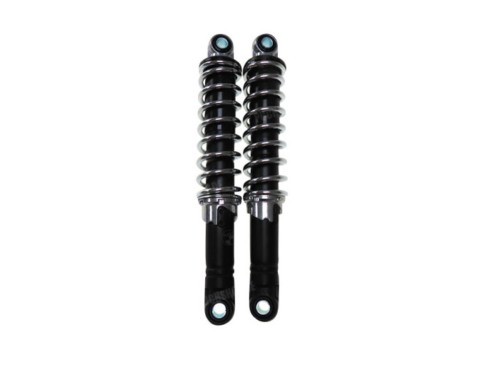 Shock absorber set 260mm IMCA black / chrome