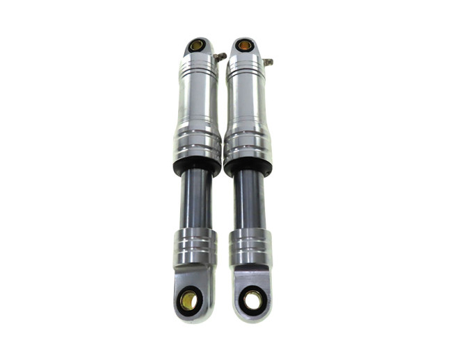 Shock absorber set 280mm sport hydraulic / air alu silver