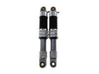 Shock absorber set 280mm sport hydraulic / air alu silver / black