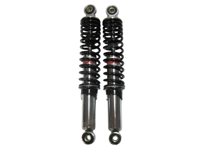 Schokbreker set 320mm YSS Bravo hydraulisch chroom / zwart