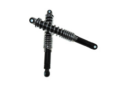 Shock absorber set 300mm IMCA chrome / black reinforced 