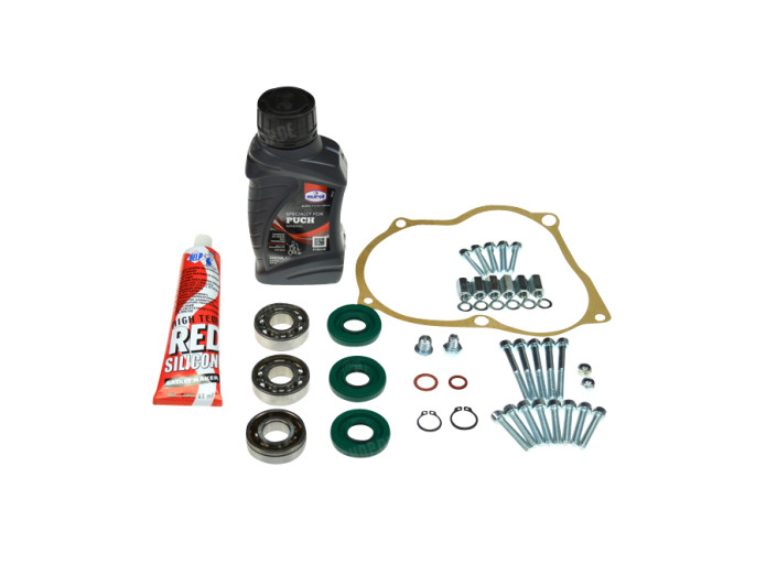 Bearing rebuild Puch Maxi / E50 new model 3-bearing kickstart overhaul kit 