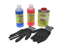 Tank Cure tank reparatie set (roest, reiniger en sealer) 