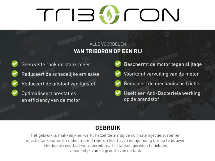 Triboron 2-Takt Injection 500ml Zweitaktöl Ersatz 2 Flaschen