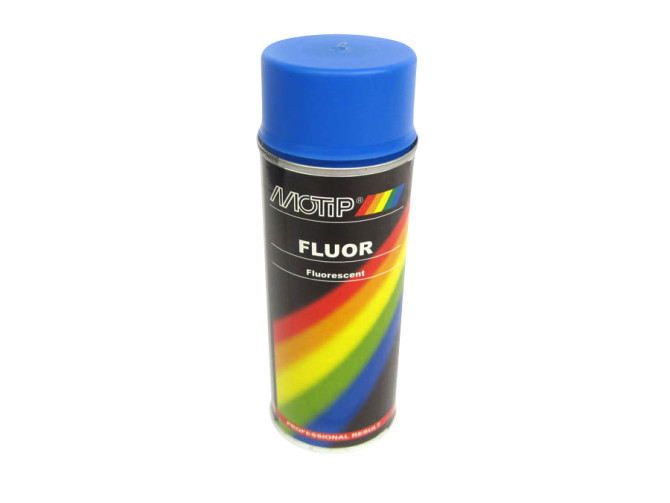 MoTip spuitlak fluor blauw 400ml