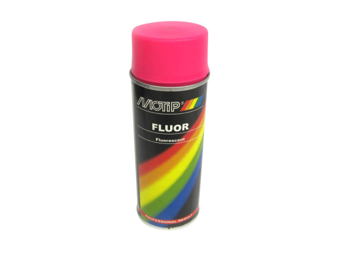 MoTip spuitlak fluor roze 400ml