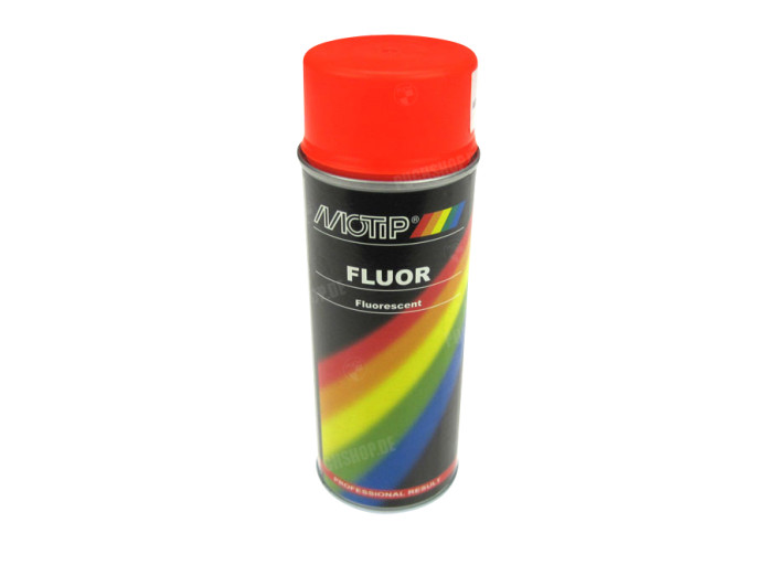 MoTip Sprühfarbe Fluor Orange / Rot 400ml
