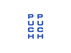 Sticker Puch voorvork / universeel blauw