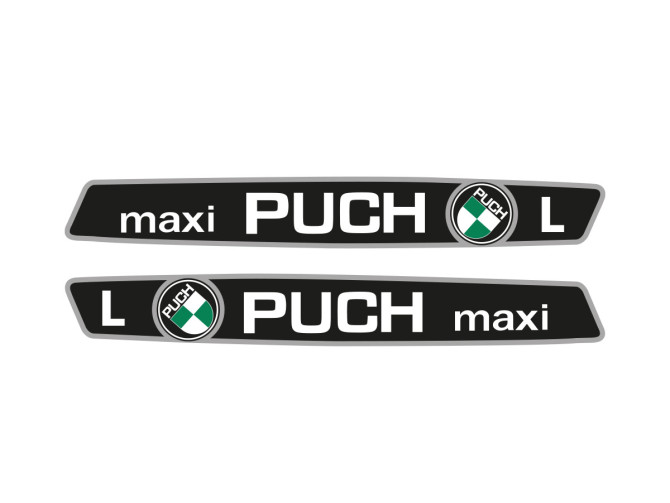 Tank transfer sticker set voor Puch Maxi L (2)