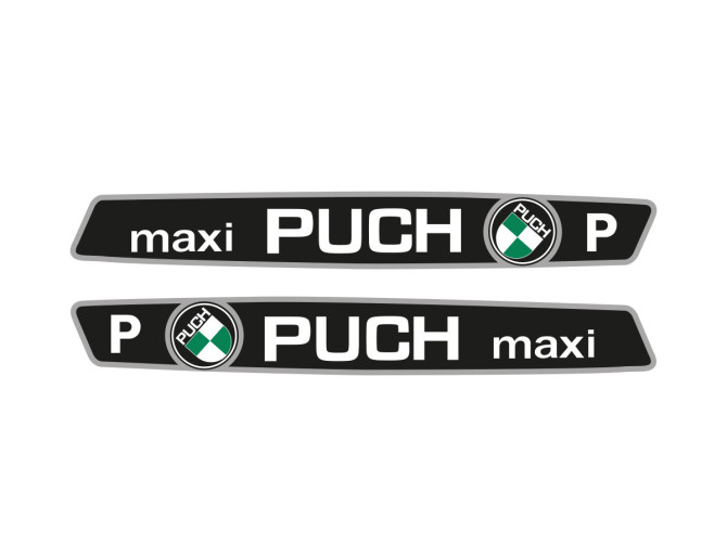 Tank transfer sticker set voor Puch Maxi P