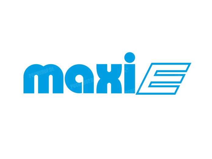 Aufkleber Puch Maxi E Blau