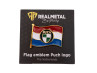 Vlag Badge Sticker Nederland Puch RealMetal