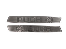 Tank sticker set Puch Maxi RealMetal zilver kleur 2024 editie