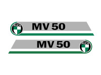 Tank transfer sticker set voor Puch MV 50