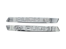 Tank sticker set Puch Maxi RealMetal chrome 2024 edition