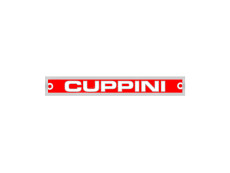 Sticker Cuppini (handlebar) Chrome 85x11mm