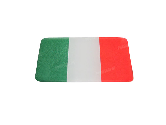 Sticker Italian flag 3D