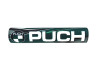 Stuurrol zwart-groen design met Puch logo