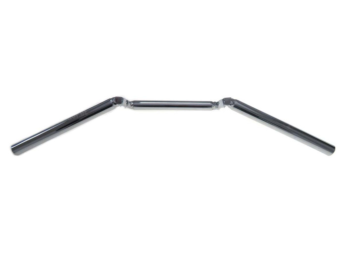 Stuur universeel Custom Twist laag chroom