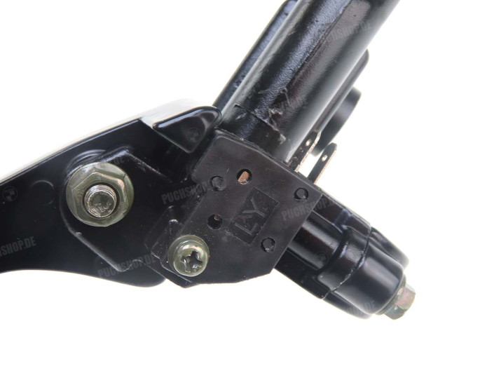 Handle set brake lever pump universal V1 right black 