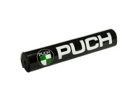 Stuurrol / Stuurbeschermer zwart met Puch logo 245 mm