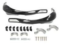 Handle set hand guards racing black