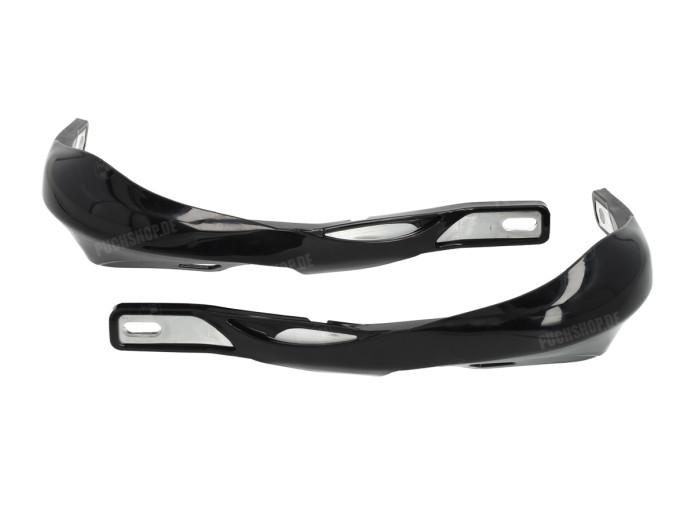 Handle set hand guards racing black