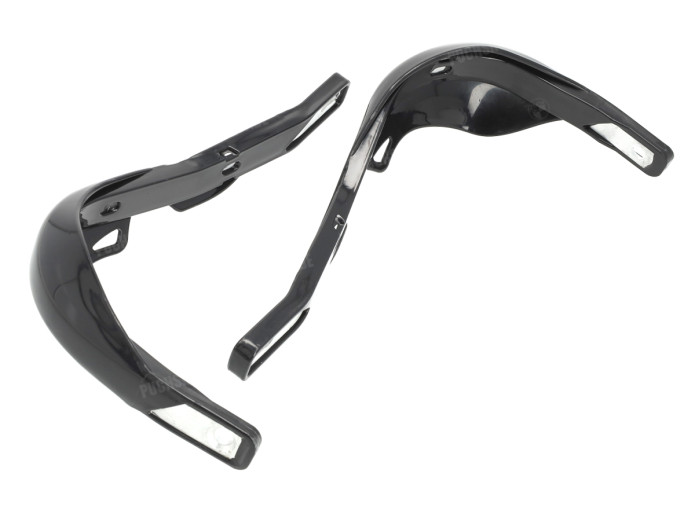 Handle set hand guards racing black