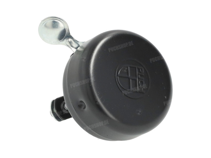 Klingel mit Puch Logo Widek Schwarz 