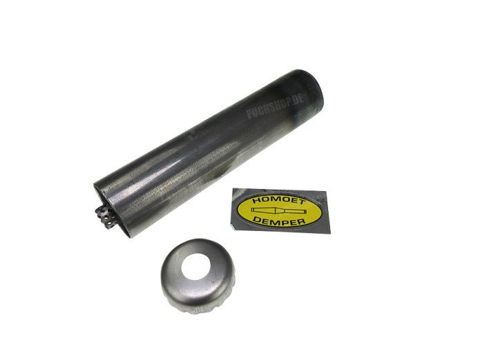 Uitlaat demper Homoet P4 / P6 / P8 blank universeel 