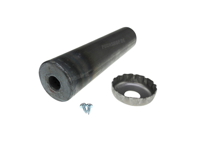 Uitlaat demper Homoet P4 / P6 / P8 blank universeel 